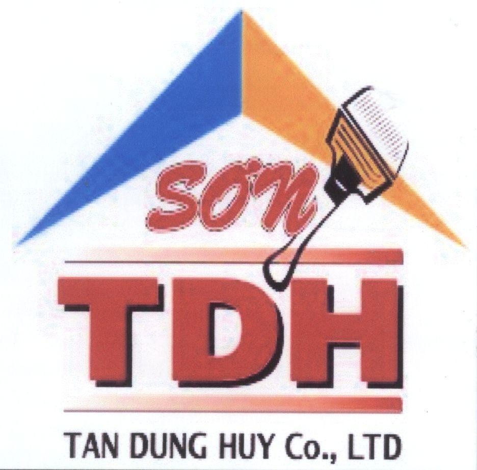 Mẫu nhãn hiệu TDH sơn TAN DUNG HUY Co.,LTD