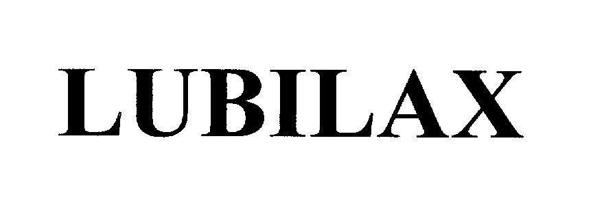 Mẫu nhãn hiệu LUBILAX