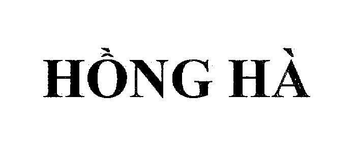 Mẫu nhãn hiệu Hồng Hà