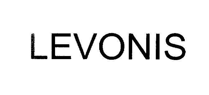 Mẫu nhãn hiệu LEVONIS