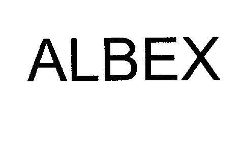 Mẫu nhãn hiệu ALBEX