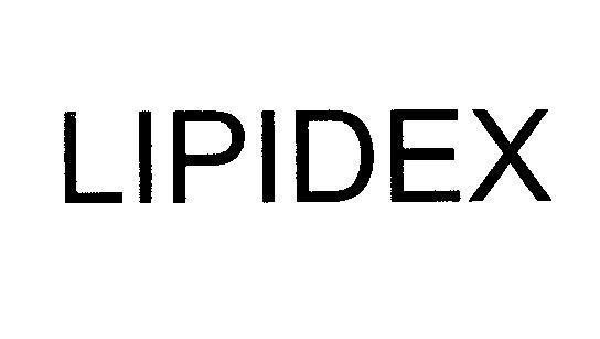 Mẫu nhãn hiệu LIPIDEX