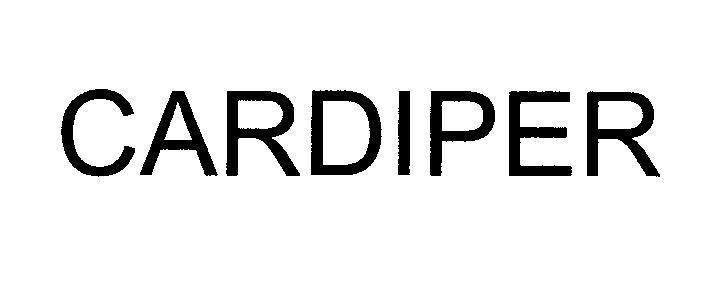 Mẫu nhãn hiệu CARDIPER