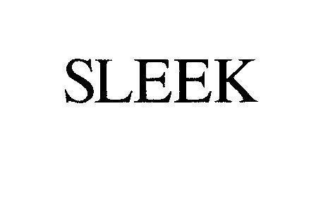 Mẫu nhãn hiệu SLEEK
