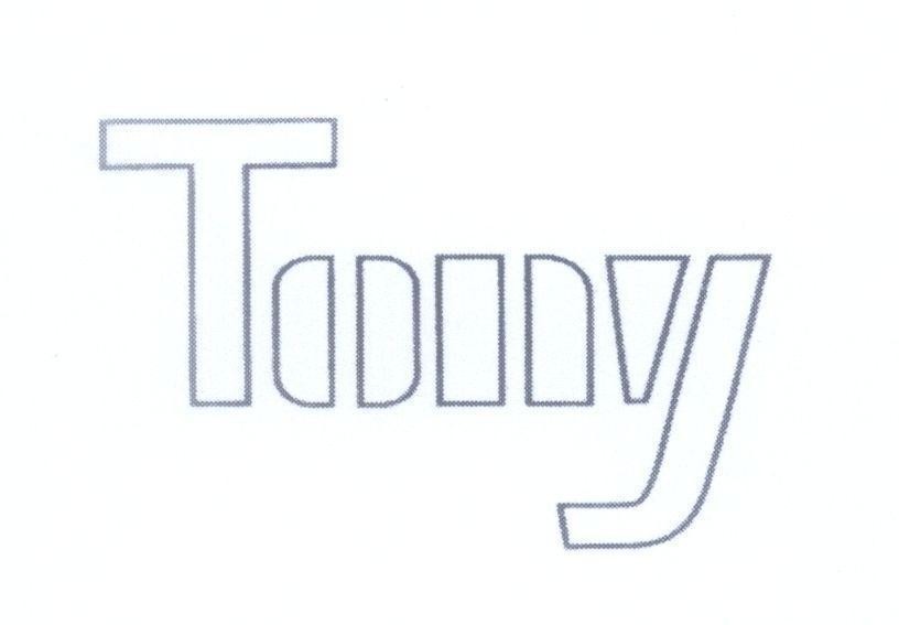 Mẫu nhãn hiệu Tony