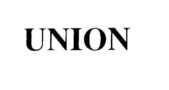 Mẫu nhãn hiệu UNION