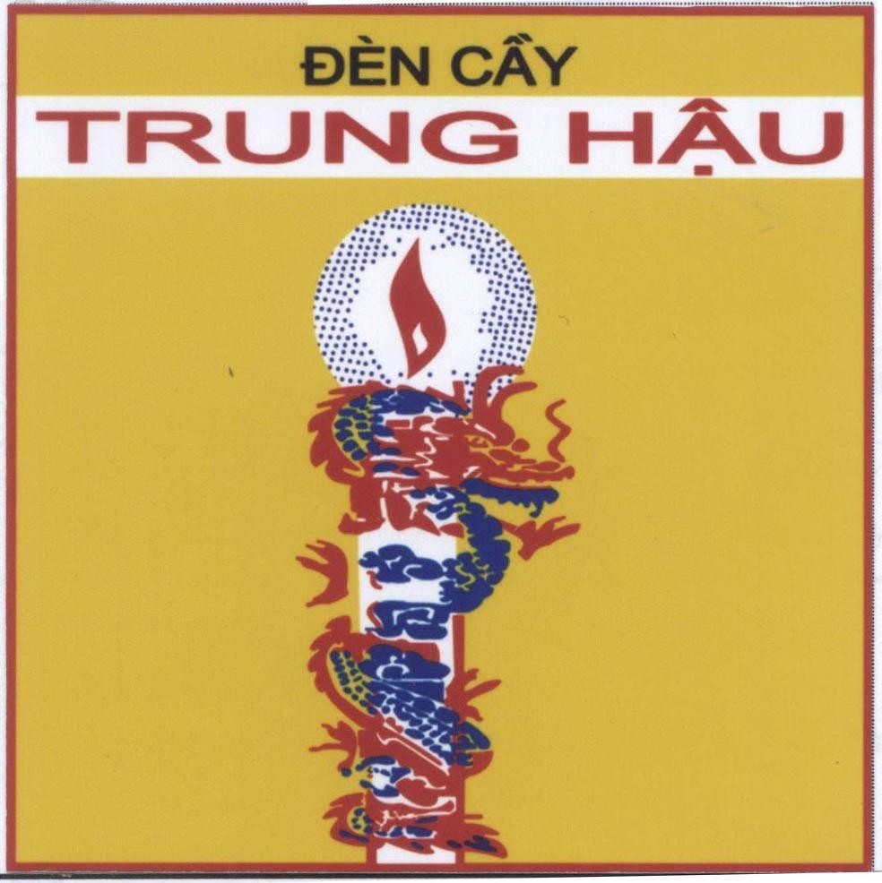 Mẫu nhãn hiệu Đèn Cầy Trung Hậu
