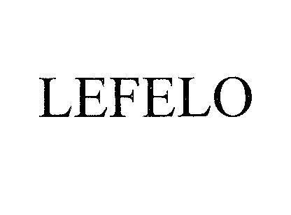 Mẫu nhãn hiệu LEFELO