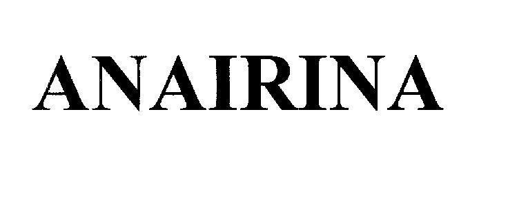 Mẫu nhãn hiệu ANAIRINA