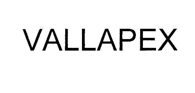 Mẫu nhãn hiệu VALLAPEX