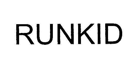 Mẫu nhãn hiệu RUNKID