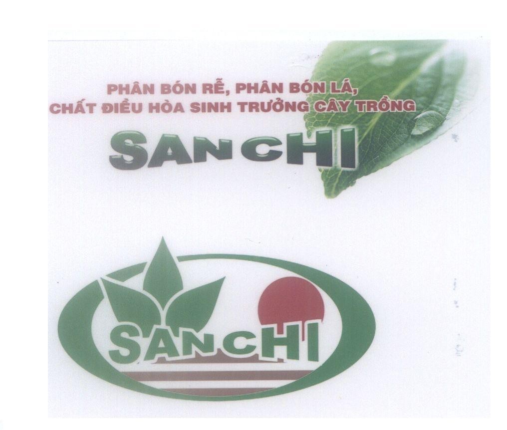 Mẫu nhãn hiệu SAN CHI Phân Bón Rễ, Phân Bón Lá, Chất Điều Hoà Sinh Trưởng Cây Trồng