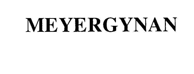 Mẫu nhãn hiệu MEYERGYNAN
