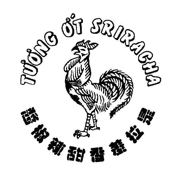 Mẫu nhãn hiệu Tương ớt SRIRACHA [Shilacha Xiangtian lajiao jiang: tương ớt ngọt thơm SRIRACHA]