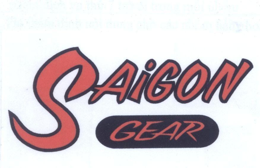 Mẫu nhãn hiệu SAIGON GEAR