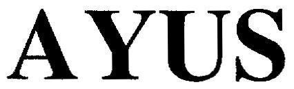 Mẫu nhãn hiệu AYUS