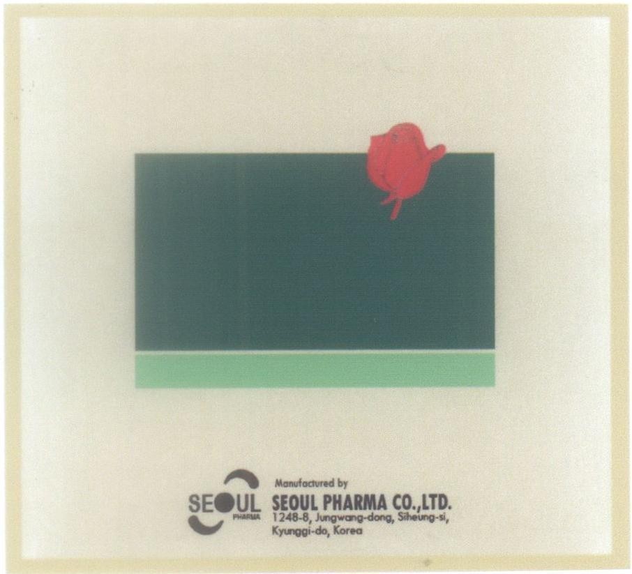 Mẫu nhãn hiệu SEOUL PHARMA CO.,LTD. Manufactured by 1248-8 Jungwang-dong Siheung-si Kyunggi-do Korea