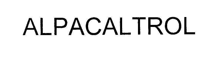 Mẫu nhãn hiệu ALPACALTROL