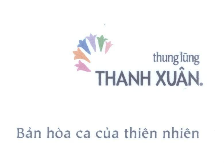 Mẫu nhãn hiệu thung lũng Thanh Xuân Bản hoà ca của thiên nhiên
