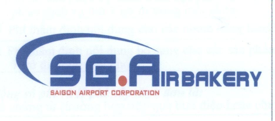 Mẫu nhãn hiệu SG.AIRBAKERY SAIGON AIRPORT CORPORATION