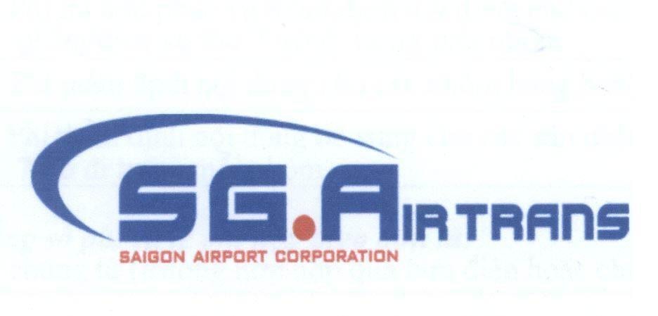 Mẫu nhãn hiệu SG.AIRTRANS SAIGON AIRPORT CORPORATION