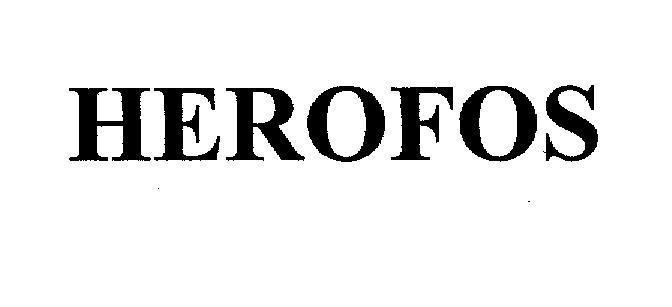 Mẫu nhãn hiệu HEROFOS