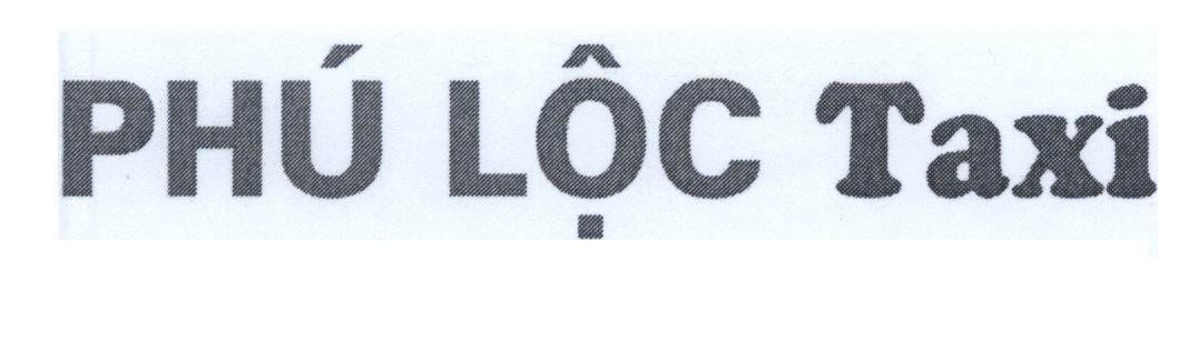 Mẫu nhãn hiệu Phú Lộc Taxi