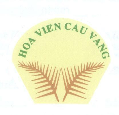 Mẫu nhãn hiệu HOA VIEN CAU VANG