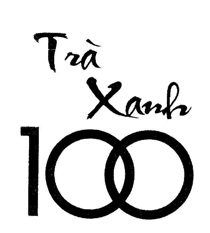 Mẫu nhãn hiệu Trà Xanh 100