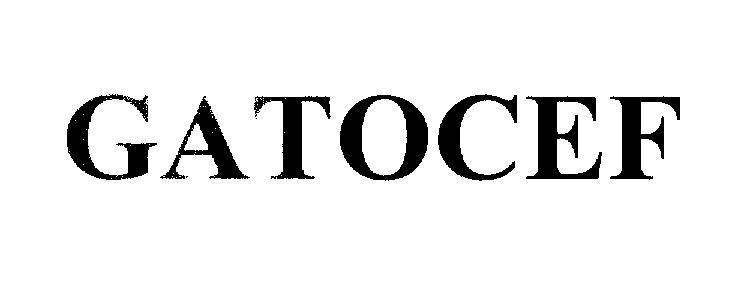 Mẫu nhãn hiệu GATOCEF