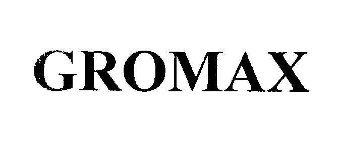 Mẫu nhãn hiệu GROMAX
