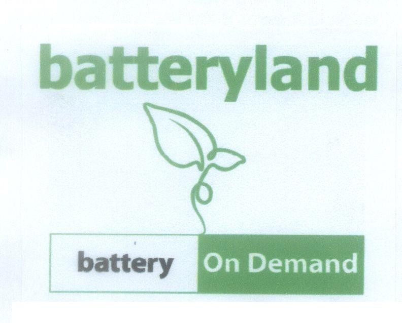 Mẫu nhãn hiệu batteryland battery On Demand
