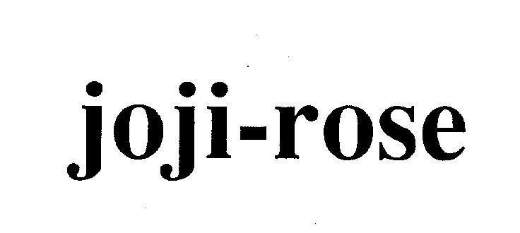 Mẫu nhãn hiệu joji-rose