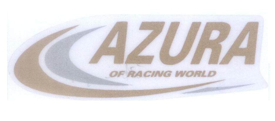 Mẫu nhãn hiệu AZURA OF RACING WORLD