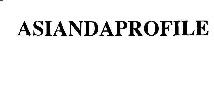 Mẫu nhãn hiệu ASIANDAPROFILE