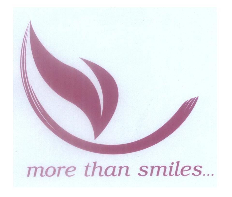 Mẫu nhãn hiệu V C more than smiles...