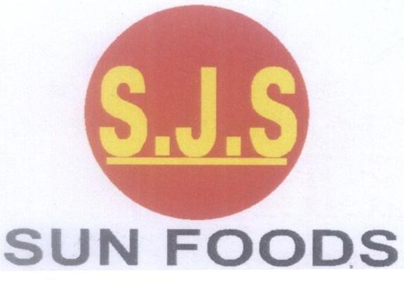 Mẫu nhãn hiệu S.J.S SUN FOODS
