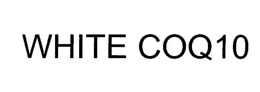 Mẫu nhãn hiệu WHITE COQ10