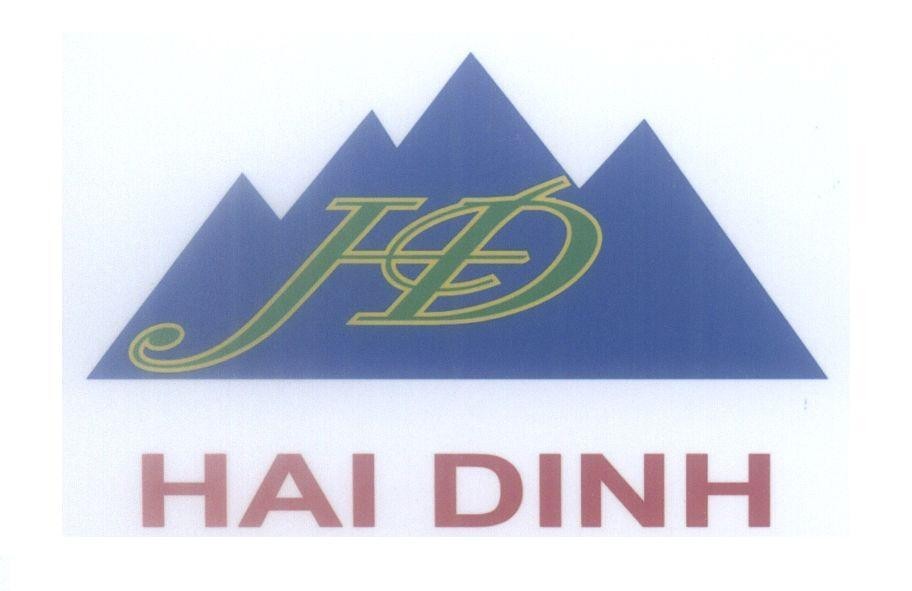 Mẫu nhãn hiệu H D J HAI DINH