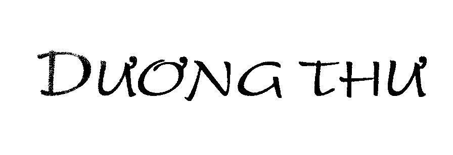 Mẫu nhãn hiệu DƯƠNG THƯ