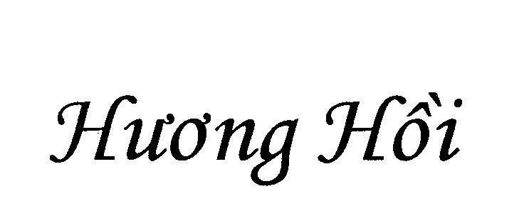 Mẫu nhãn hiệu Hương Hồi