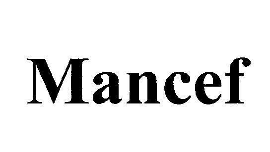 Mẫu nhãn hiệu Mancef