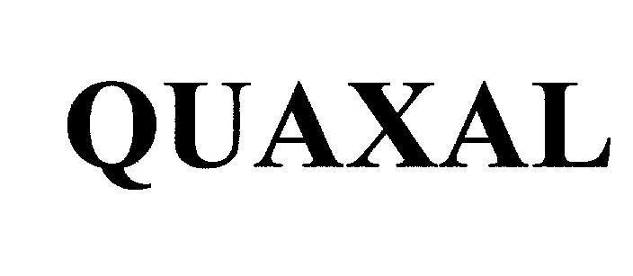 Mẫu nhãn hiệu QUAXAL