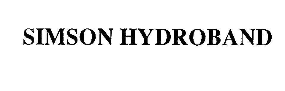 Mẫu nhãn hiệu SIMSON HYDROBAND