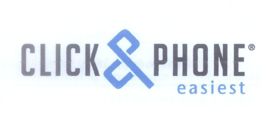 Mẫu nhãn hiệu CLICK & PHONE easiest