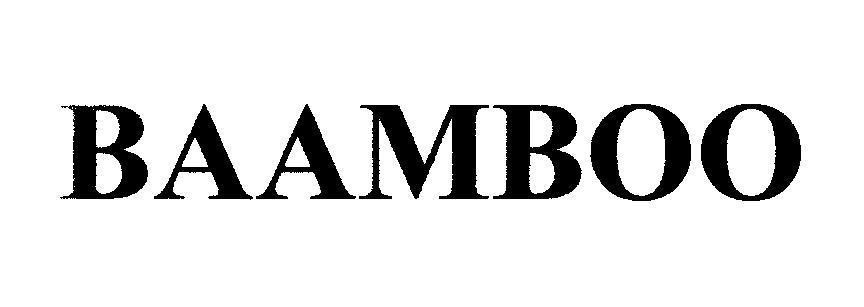 Mẫu nhãn hiệu BAAMBOO