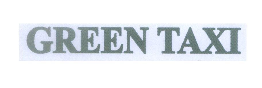 Mẫu nhãn hiệu GREEN TAXI