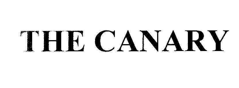 Mẫu nhãn hiệu THE CANARY