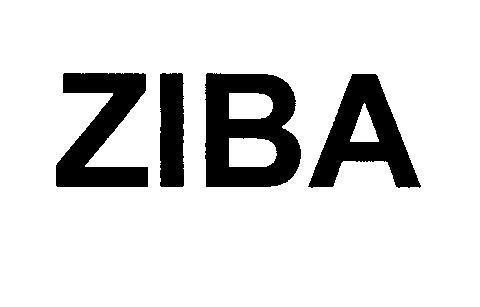Mẫu nhãn hiệu ZIBA