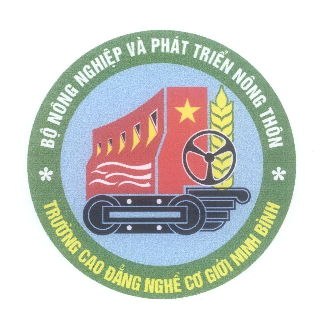 Mẫu nhãn hiệu Bộ Nông Nghiệp Và Phát Triển Nông Thôn Trường Cao Đẳng Nghề Cơ Giới Ninh Bình
